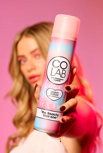 كولاب الشامبو الجاف الغير مرئي ملمس الشاطئ