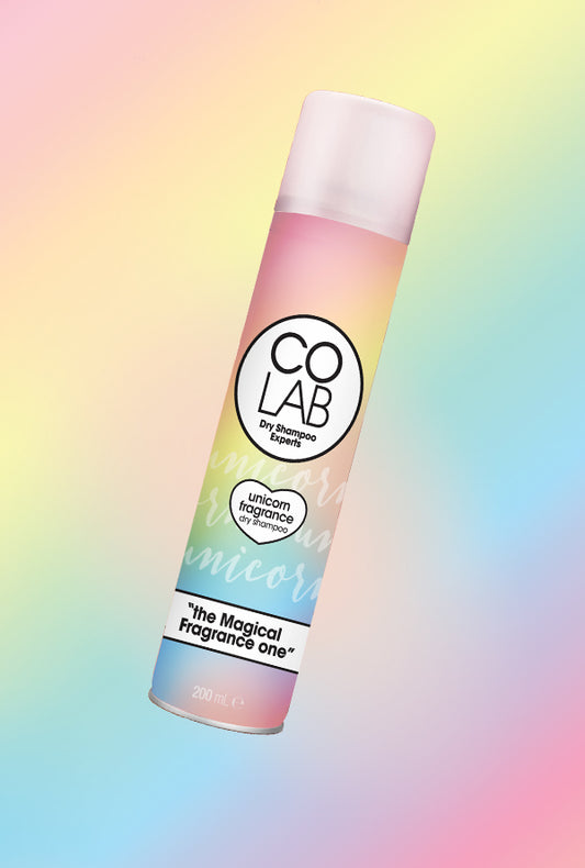 كولاب الشامبو الجاف الغير مرئي يونيكورن